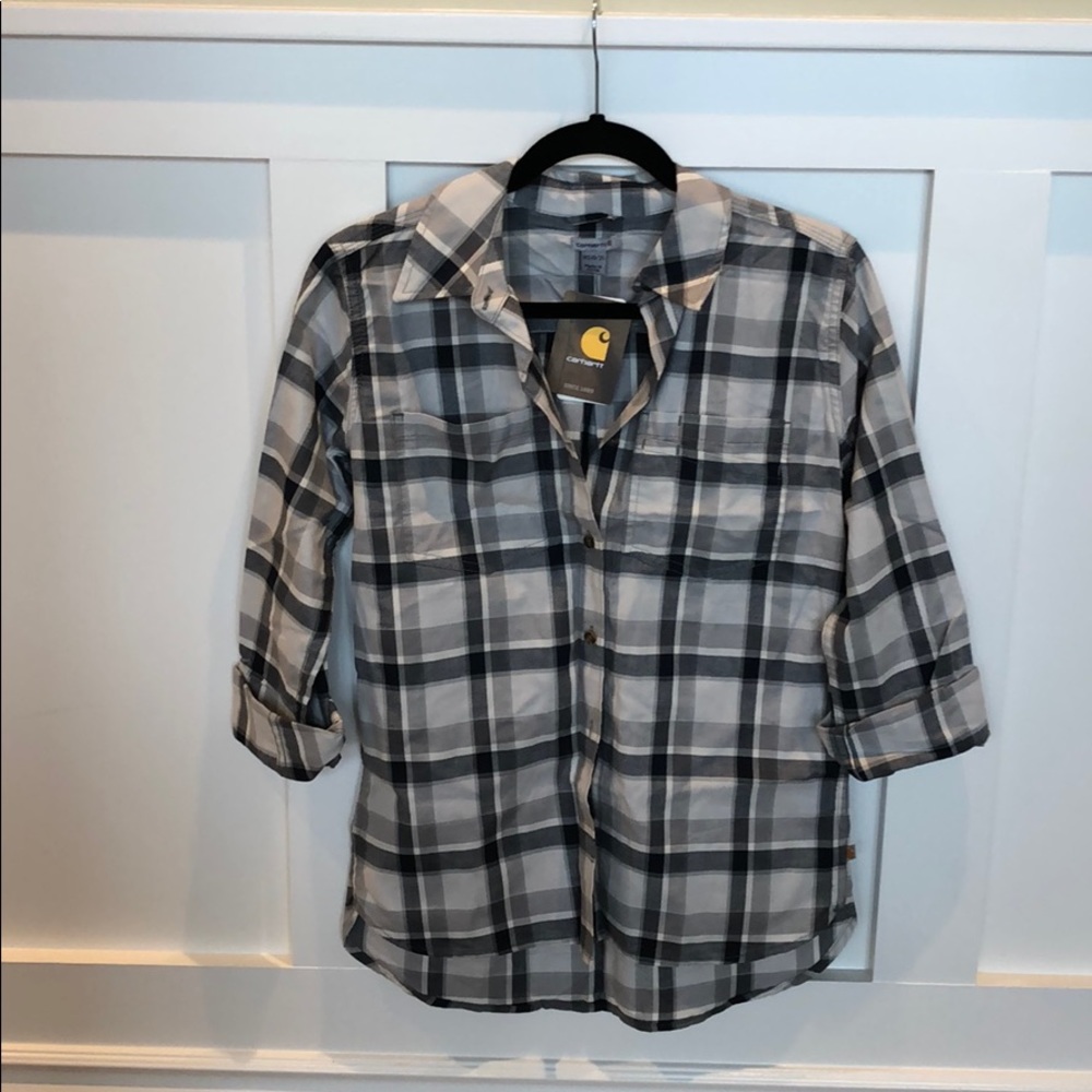Carhartt Plaid Button-Up